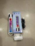K-206 365nm UV Inspection Lamp – Rechargeable USB UV Flashlight For Fluorescent Detection, Currency, Stain & Security Mark Inspection