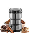 Electric Stainless Steel Coffee & Masala Grinder Machine – Multipurpose Spice, Dry Fruit & Herb Grinder