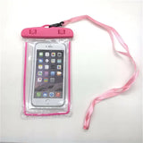 Water Proof Cover Bag for Mobile - Max screen size could be 6.2 inches - Random Color