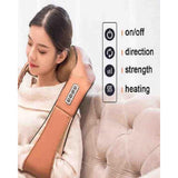 Neck And Back Massager With Handle - Premium Quality Pain Relief