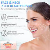 ES-1081 Massager Intense Pulsed Light Wrinkles Reducing Instrument - ESX - Anti Ageing & Reduces Puffiness | Face Massager For Fine Line & Wrinkles - Random Color