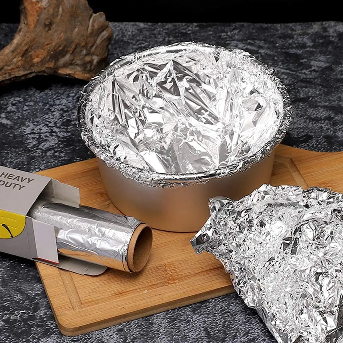 Premium Aluminium Kitchen Foil – 5m X 30cm Food Wrap Roll