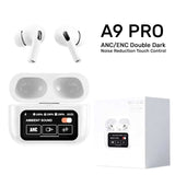 AirPods A9 Pro – ANC & ENC Noise Reduction, Touch Control, Boosted Bass, Wireless Earbuds For Android & IOS