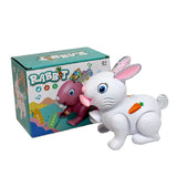 Electric Rabbit Toy For Kids – Light & Sound, Educational & Musical Play
