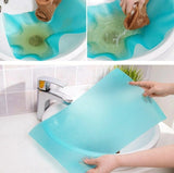 Anti-Slip Fridge Sheet Roll – 45x150cm – Spill-Proof Refrigerator Liner For Organized Shelves (Random Color)