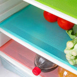 Anti-Slip Fridge Sheet Roll – 45x150cm – Spill-Proof Refrigerator Liner For Organized Shelves (Random Color)