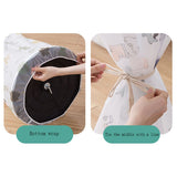 High Quality Dustproof All-Inclusive Electric Fan Dust Cover Household Floor Fan Cover Protective Cover Stand Fan - 01 PCs - Random Print