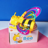 Battery Operated Light Sound Musical Crawling Bee Toy For Toddler Kids Boys Girls