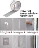 Mesh Roll Tape Window Screen Repair Patch | Keep Mosquitoes Out With Our Anti-Insect, Self-Adhesive Mesh Patch Tape - 2 Meter