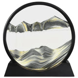 3d Moving Sandscapes Frame | Moving Sand Lamp frame ( Random Color )7inch
