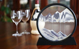 3d Moving Sandscapes Frame | Moving Sand Lamp frame ( Random Color )7inch