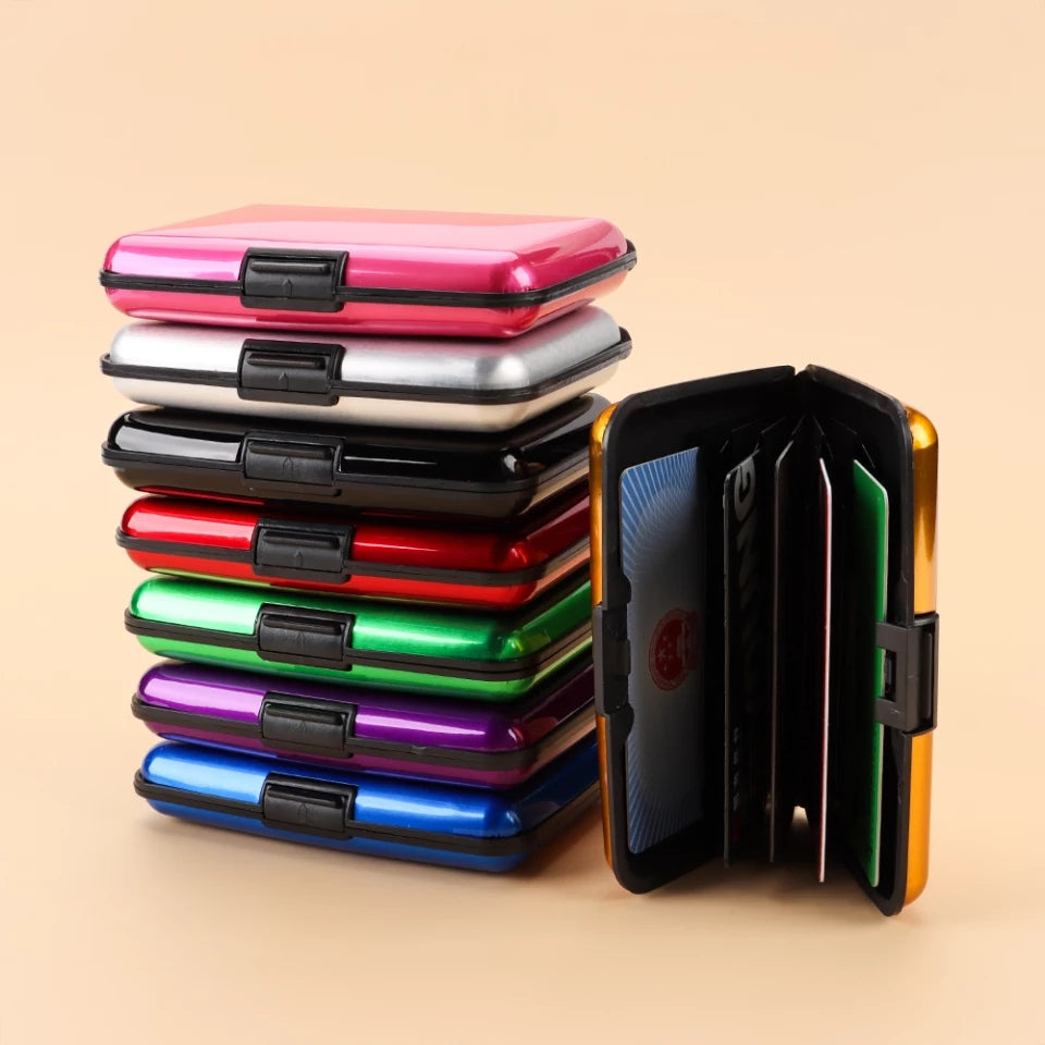 Aluma Wallet Waterproof & Damage-Proof Wallet For Men & Women (Random Color) Made In China