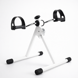 Folding Pedal Exerciser, Mini Exercise Bike Under Desk Bike Foot Pedal Exerciser, Foot Hand Cycle Portable Peddler Machine Bicycle Exerciser Arm Leg Exerciser While Sitting