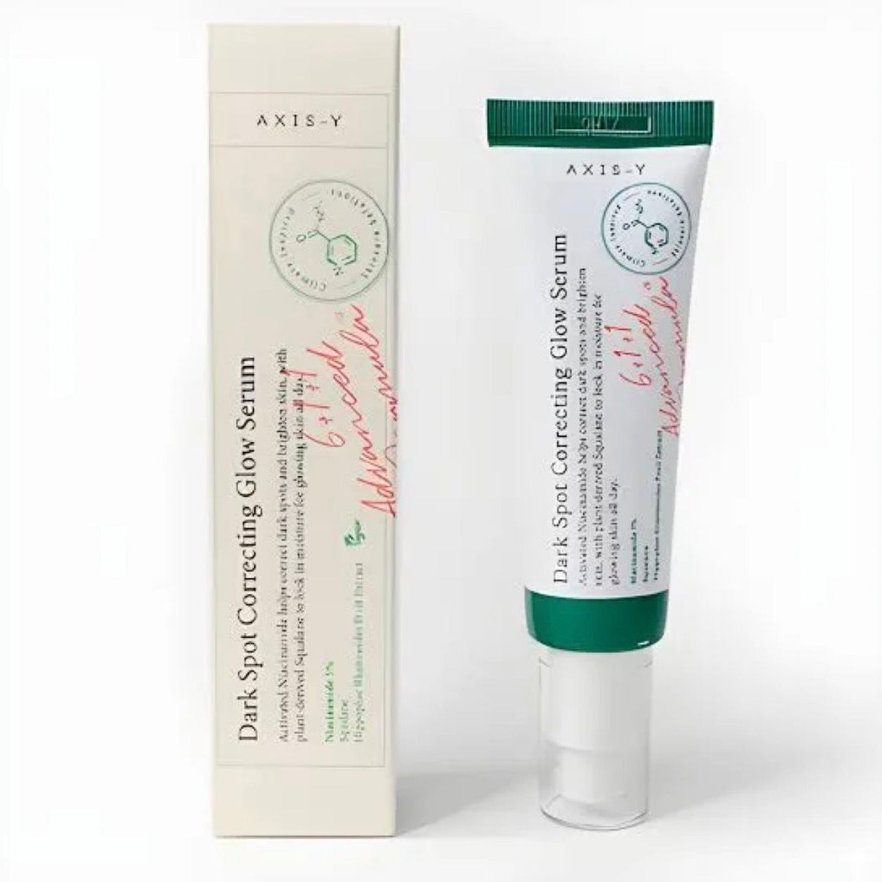 Axis-Y Dark Spot Correcting Glow Serum 30g – Niacinamide Brightening Treatment For Dark Spots & Uneven Skin Tone