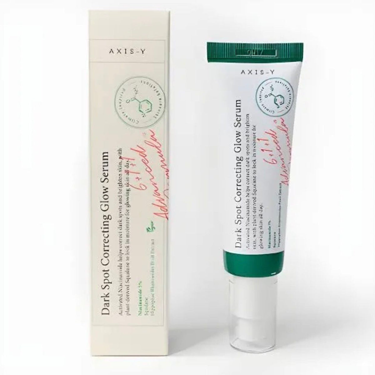 Axis-Y Dark Spot Correcting Glow Serum 30g – Niacinamide Brightening Treatment For Dark Spots & Uneven Skin Tone