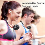 Portable Neck Fan - 360 Degree Free Rotation Hands Free Personal Hanging Neck Sports Fan USB Rechargeable Wearable Cooling Fan For Traveling (Random Color)