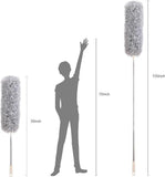 Microfiber Duster For Cleaning With Telescoping Extension Pole