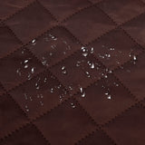 (Single SofaR COVER) EVERSIBLE WASHABLE COUCH Sofa COAT COVER -