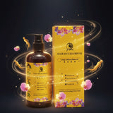 Floral Natural Hair Dye Shampoo | 200ml | Ammonia-Free Herbal Formula | Long-Lasting Gray Coverage