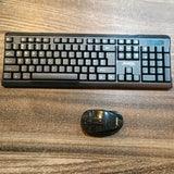 Wireless Keyboard Mouse Combo WS-1100 | 2.4GHz Wireless Keybaoard And Wireless Mouse