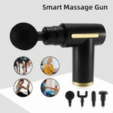 Massage Gun 5 In 1 Multifunctional Electric Full Body Massage Equipment Set - 6 Speeds With 4 Massage Heads For Deep Tissue Relief And Relaxation (Random Color)