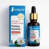 Pilgrim 25% AHA 2% BHA 5% PHA Peeling Solution Advanced Skin Exfoliating Serum - Skincare Product Designed For Exfoliation And Skin Routine - 30ML