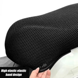 Bike Net Seat Cover For All Motorbikes 10 MM Thickness- Stretchable Material - Thick Net Cover- Long Lasting - Fits On All Models CD 70/ CG125/ YBR/ YBF/150CC/200CC Scooty Seat Cover