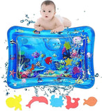 Baby Water Play Mat Inflatable Tummy Time Activity Play Mat For Infants & Toddlers