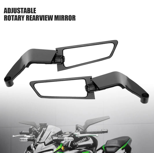 Universal Aerodynamic Rotary Adjustable Motorcycle Wind Wing Rearview Mirrors