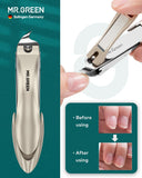 Premium Manicure & Pedicure Kit – Stainless Steel Nail Clippers Set With Grooming Tools For Hand, Foot & Facial Care – Travel Case Included ( 10 PCS Creative Smiley Nail Tool Set )