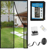 Magnetic Mosquito Mesh Door Net – Hands-Free Automatic Closing Insect Screen