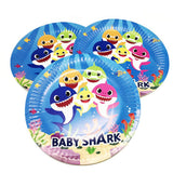 Character Birthday Plates | 10 Pcs Set | Disposable Party Plates | Fun & Colorful | Random Color And Design