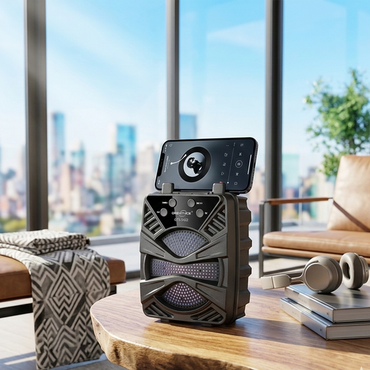 GTS-2422 Portable Bluetooth Speaker | 3 Inch Compact Wireless Speaker | Powerful Sound For Home, Travel & Outdoor