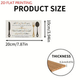 1Pcs Hanging Food Eating Dua Home Decor, Wall Decor