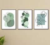 Set Of 3 Premium Wall Art Photo Tiles – Modern Home Decor Sets