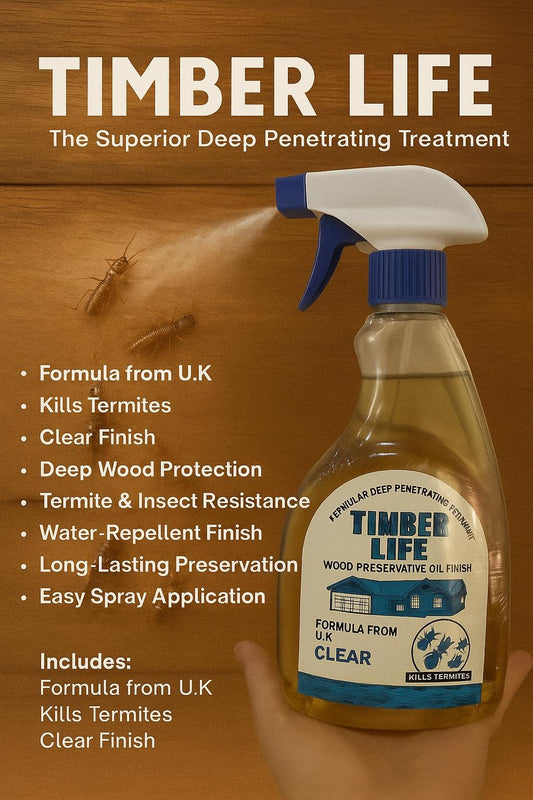 Wood Preservative Spray For Termites | Anti-Termite Protection For Furniture & Wooden Surfaces (500ML)