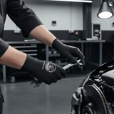 THREE GUYS High-Elasticity Multi-Purpose Gloves – Perfect For Mechanical Work, Car Detailing, Bike Riding, And More
