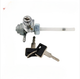 Crown Motorcycle Fuel Cock With Key Lock For Honda CD70 & CG125 – Fuel Tap Valve With Reserve Function