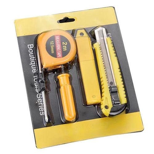 5-Piece Screwdriver Tape Measure Art Knife Combination Set