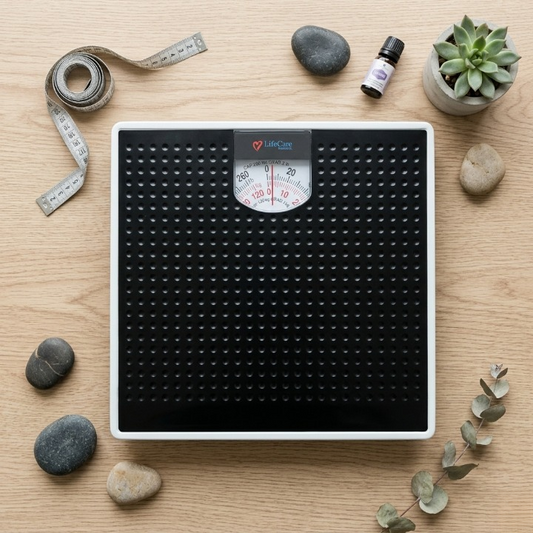 Life Care Medical Mechanical Personal Scale For Body Weight Tracking | 120kg Capacity