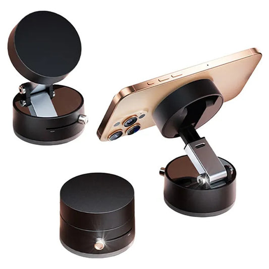 360° Magnetic Phone Holder – Strong Magnetic Suction Mount For Car, Desk & Tabletop Use