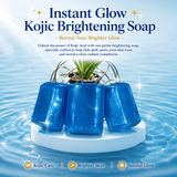 Instant Glow Kojic Brightening Soap | Skin Brightening, Dark Spot Care & Even Skin Tone | Daily Face & Body Soap