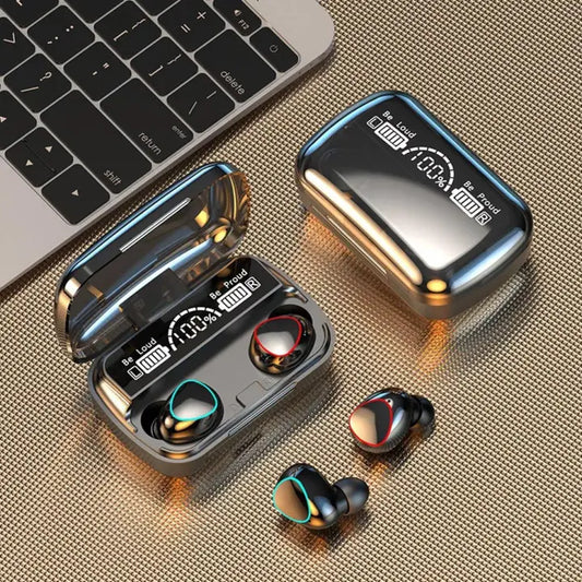 M10 Wireless Bluetooth Earbuds &Amp Bluetooth Earphones Noise Cancellation Hifi Quality