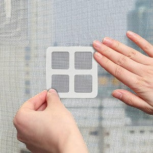 (Pack Of 10) Multifunctional Net Sticker Drainer Net For Bathroom – Kitchen Etc | Window Screen Repair Patches For Door Window