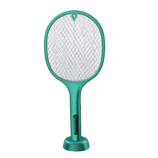 Mosquito Racket Electric Fly Swatter Powerful USB Rechargeable Grid 3-Layer Mesh Home Fly Killer Lamp (Without Box) (Random Color)