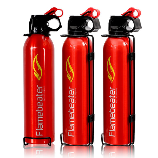 Flamebeater Portable Fire Extinguishers Auto And Home Use Compact Safe And Reliable Design | Random Color
