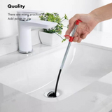Stainless Steel Sink Wire Drain Cleaner | 90cm Spring Cleaning Stick