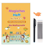 Pack Of 4 Pcs With 10 Refill Copybooks Pen Magic Copy Book Free Wiping Children's Kid Writing Sticker Practice Copybook For Calligraphy