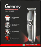 Geemy Original Professional Hair Clipper Trimmer Shaver GM-6050 With Full Accessories Kit For Precision Grooming And Styling