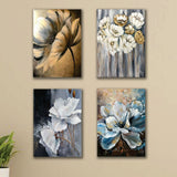 Set Of 4 Premium Wall Art Photo Tiles – Modern Home Decor Sets 8x11
